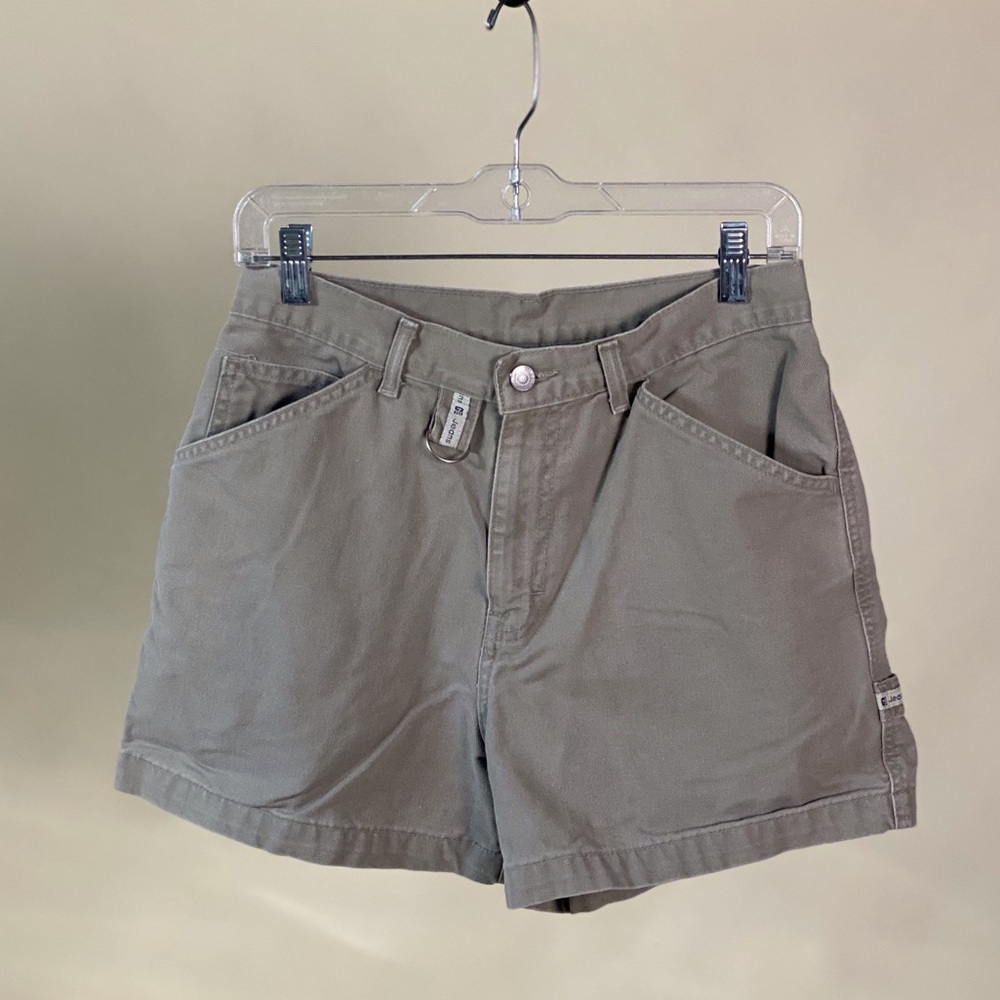 Vintage Gitano khaki utility shorts